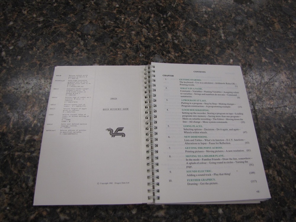 An Introduction to Basic Programming using the Dragon 32 Micro Computer – Manual