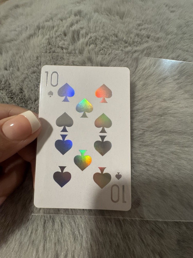 Dior JOY Playing Cards Authentic