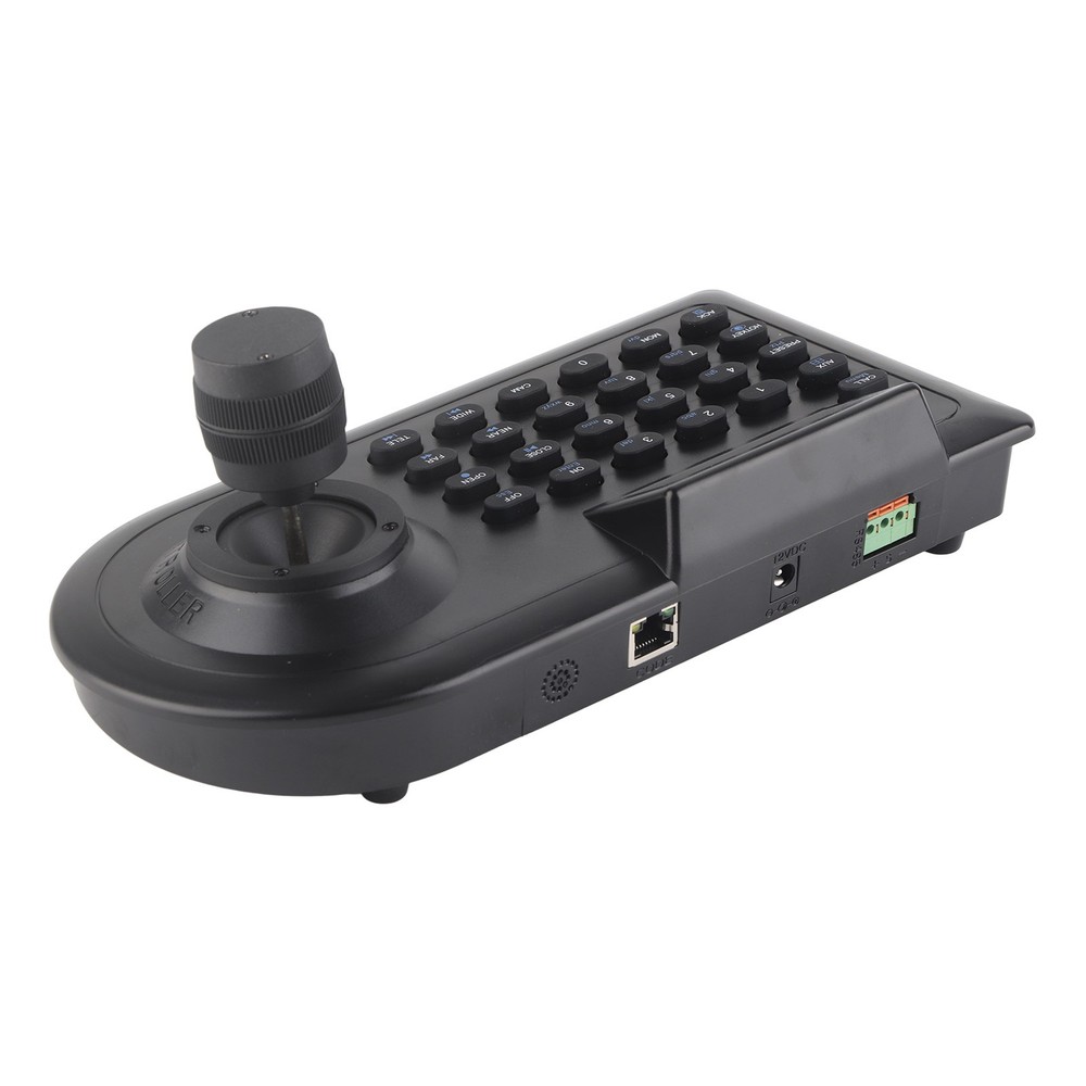 EU Plug 3D PTZ Camera Controller Strong Compatibility LCD Display With Joystick