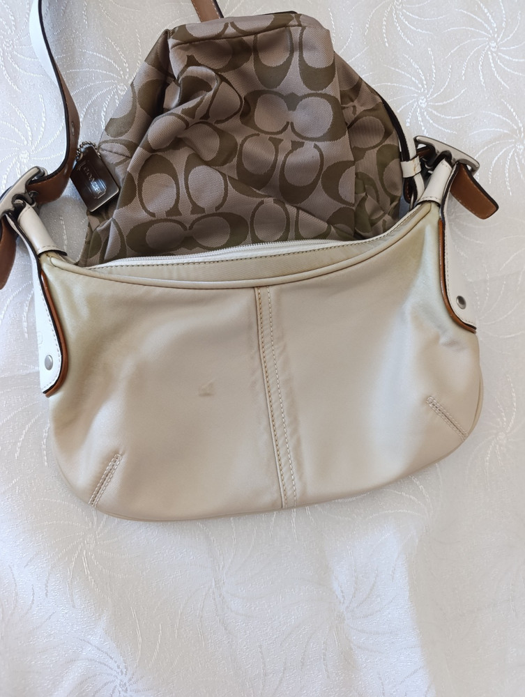 Coach Vintage Hobo Shoulder Nylon Bag