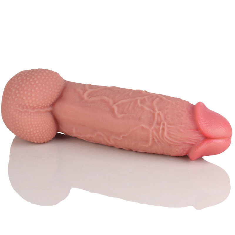 Liquid Silicone Realistic Huge Dildo Dong Suction Cup Women Sex Toys Thick Dick
