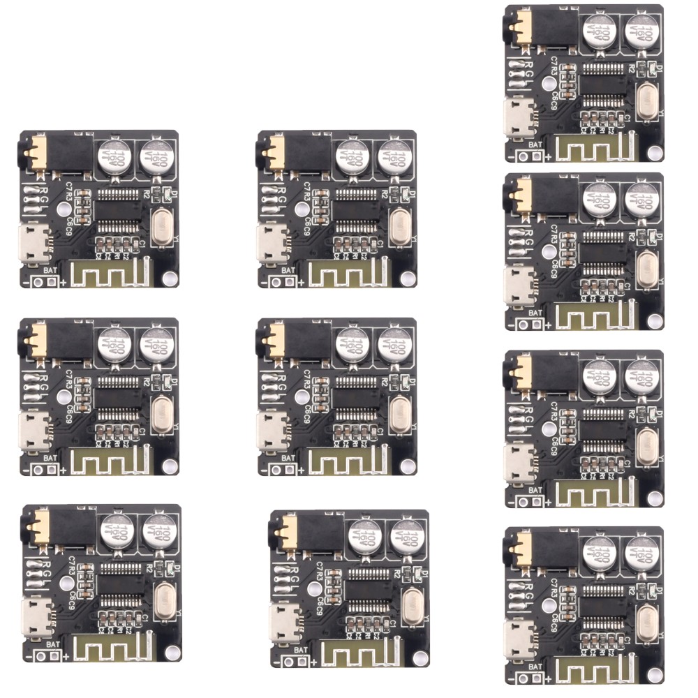10Pack VHM-314 Bluetooth 5.0 Audio Decoder Board MP3 Lossless Speaker Amplifier