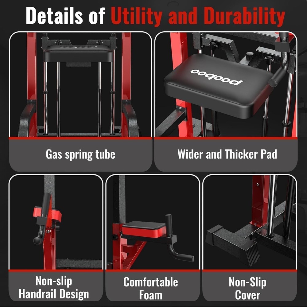 Multi-Function Power Tower Dip Station Pull Up Bar for Fitness Home Gym Workout