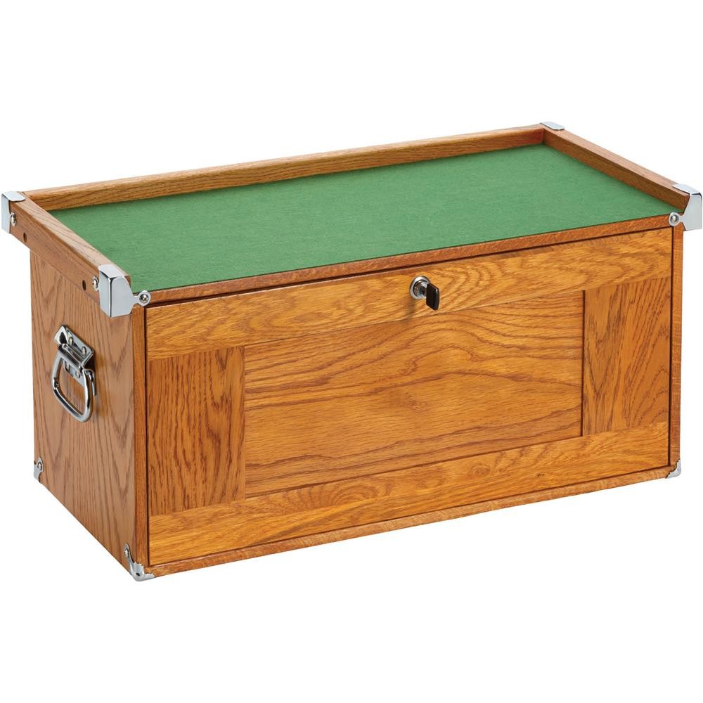 T33974 23" Series 18-Drawer Red Oak Mid-Riser
