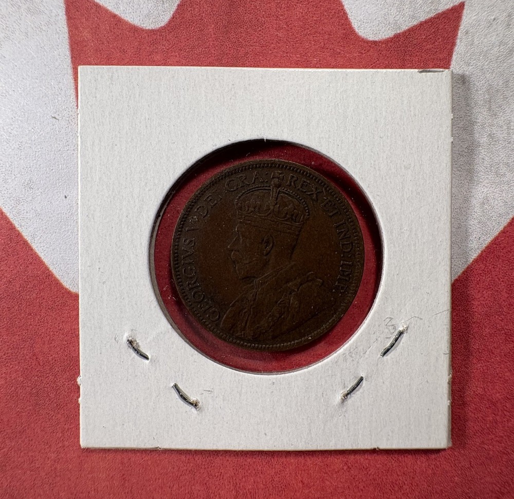 Canada Large Cent Group BETTER CONDITION 1906-1920, 9 Coins, Partial Set, Circ.
