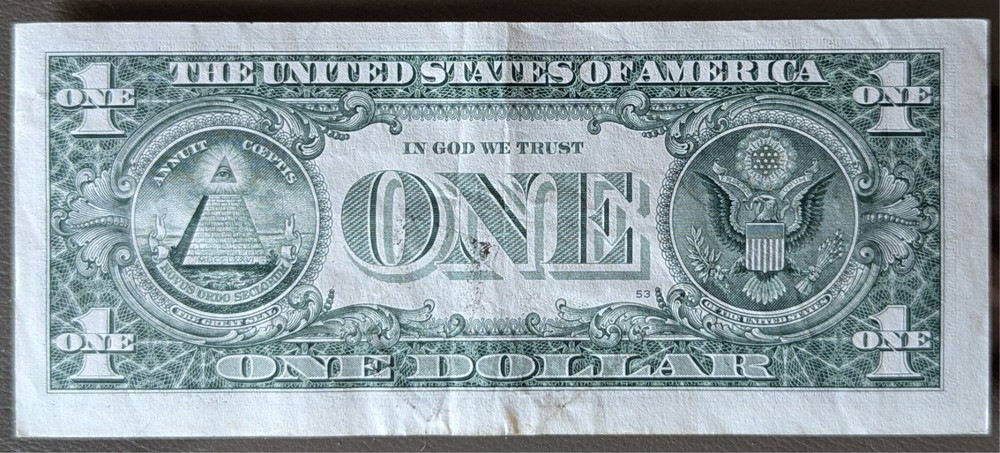 2017 A $1 fancy serial, zip code & date note. Sept 07, 1940 Seal Beach, CA 90740