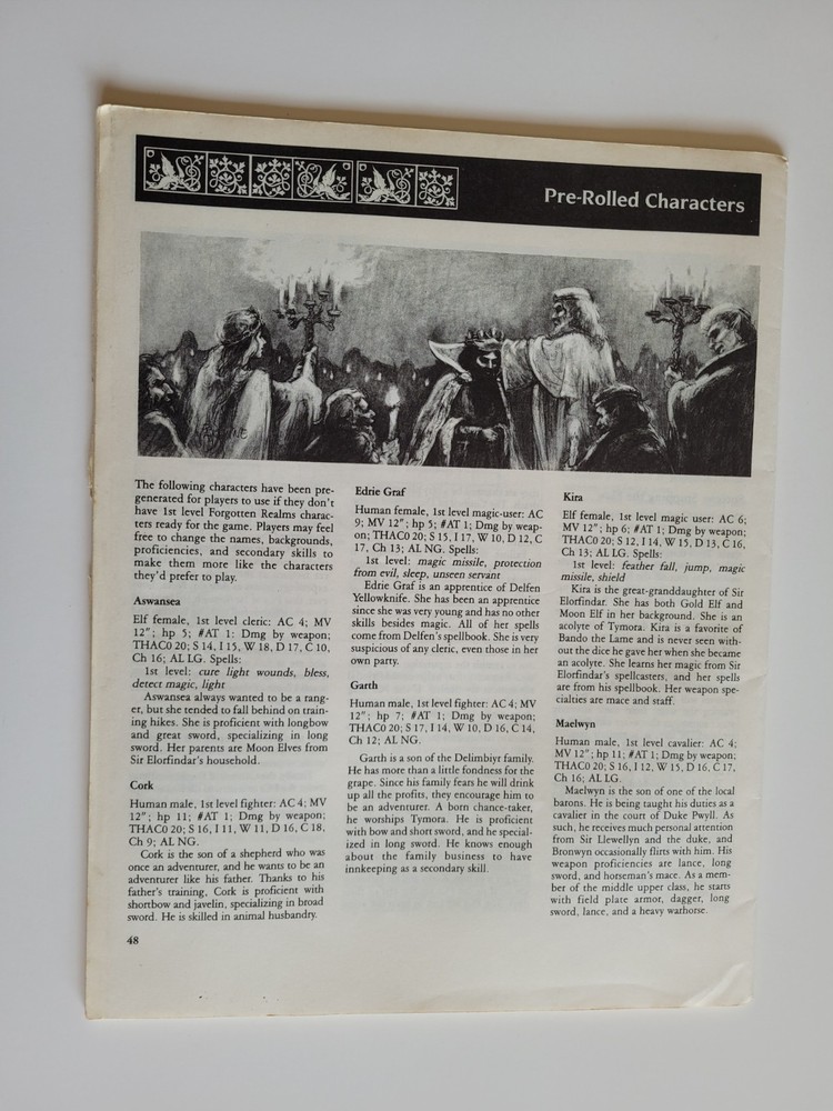 TSR AD&D N5 Under Illefarn Advanced Dungeons & Dragons Forgotten Realms Module