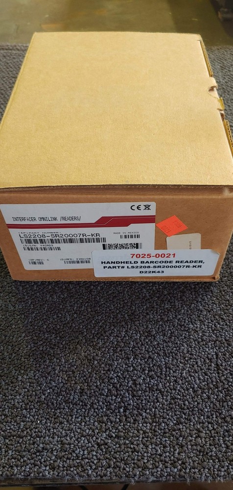 Symbol Handheld Barcode Reader LS2208