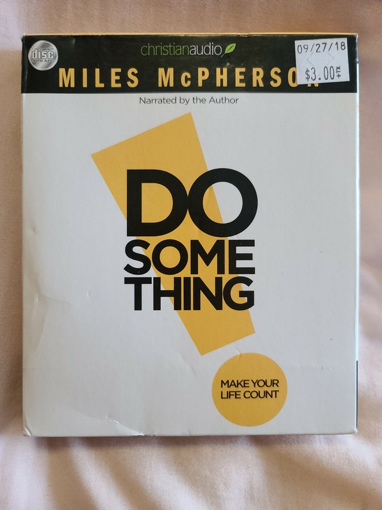 Shelf00C Audiobook~ Do something - miles McPherson - unabridged