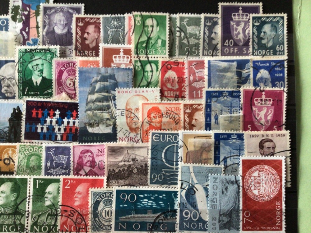 Norway mounted mint or used stamps A8298