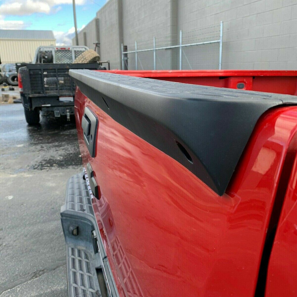 Tailgate Spoiler Molding Cap Top Protector For 2007-2014 Chevy Silverado Sierra