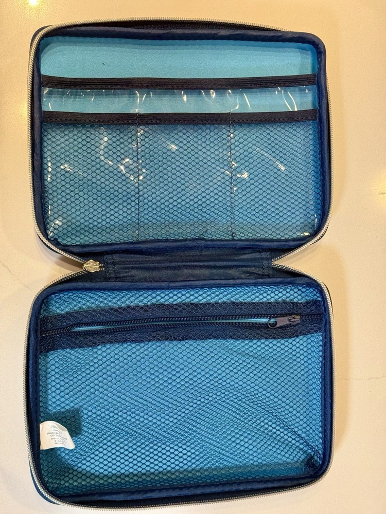 First Aid Kit Zipper Case by Johnson and Johnson - New - Empty Case