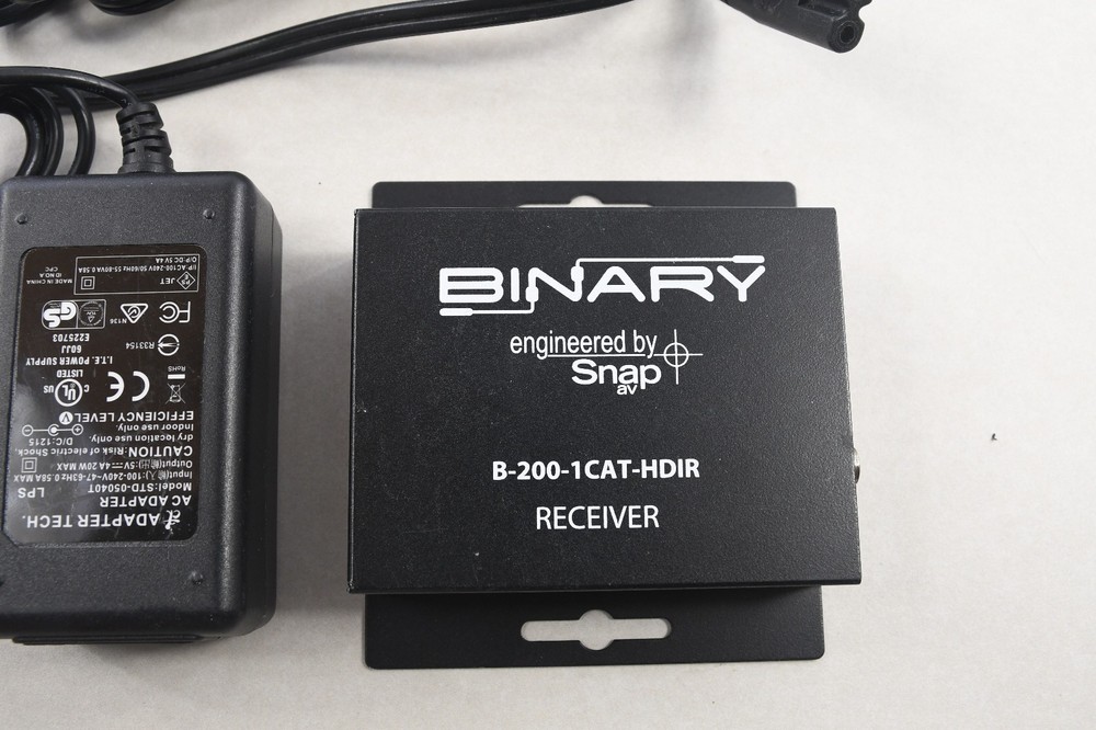 Binary B-200-1Cat-HDIR RECEIVER with Power Supply