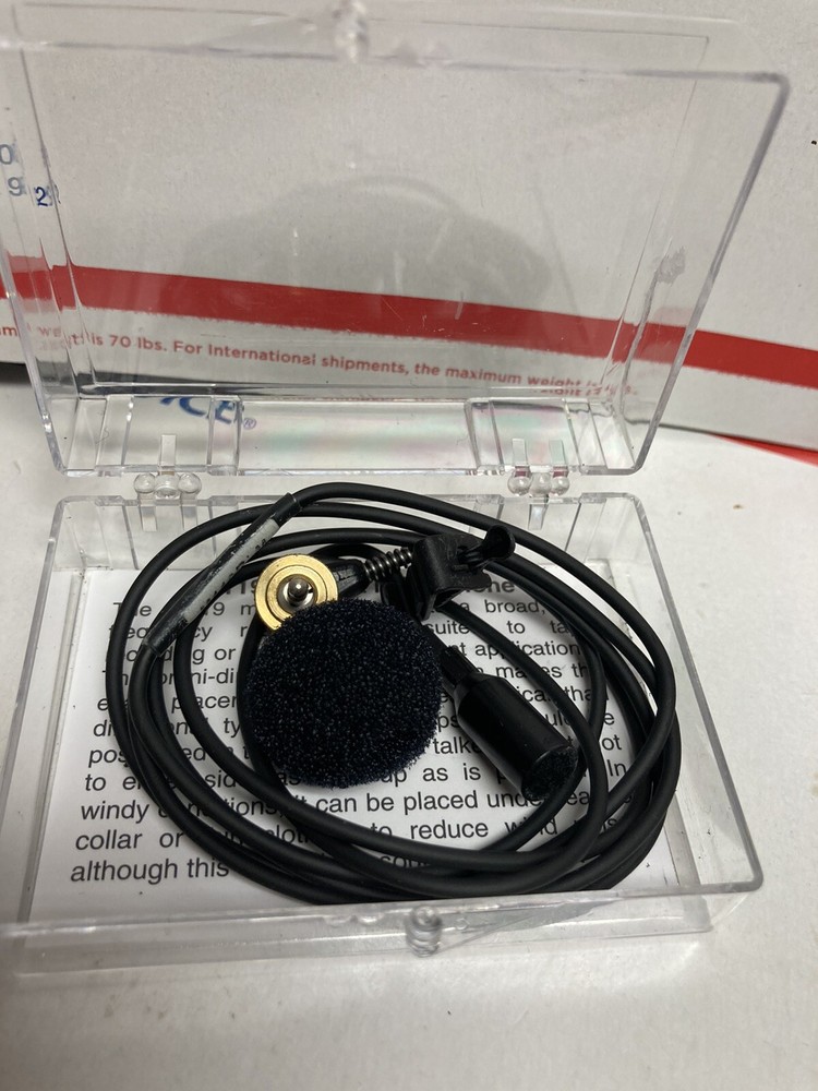 Lectrosonics M-119 Microphone with Micro Connector and Lapel Clip
