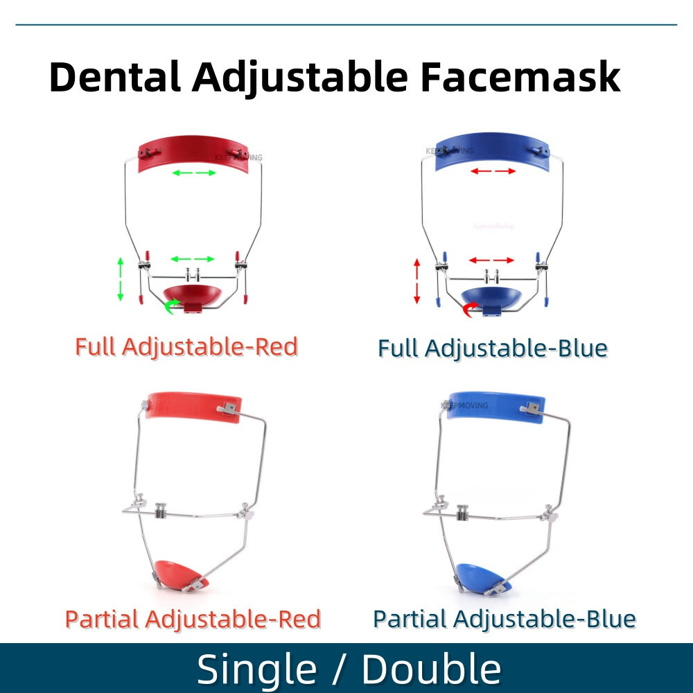 Dental Adjustable Facemask Orthodontic Reverse Pull Headgear Facial Mascara