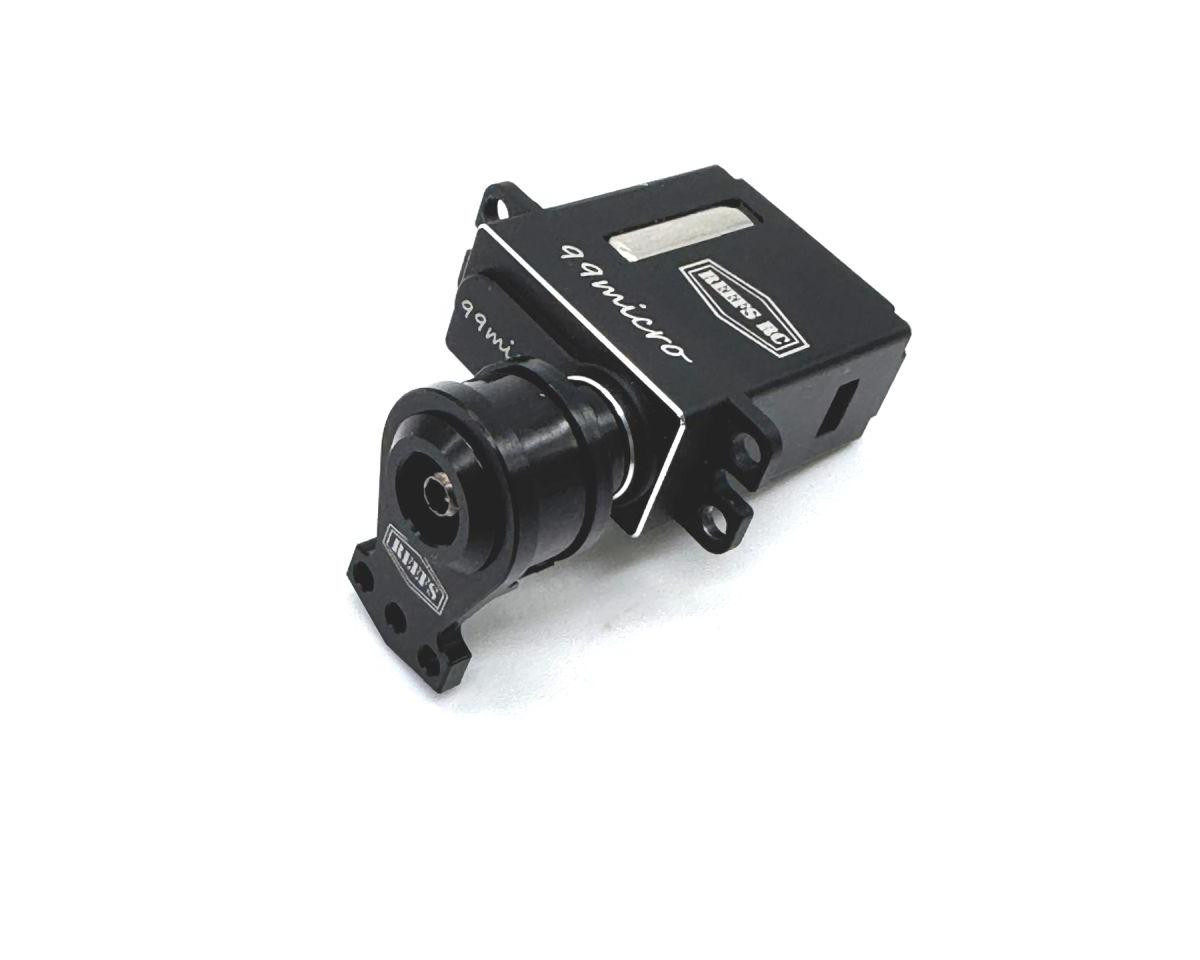 Reefs RC Aluminum 25T HD Micro Servo Saver (Black) (Micro99/Micro179)