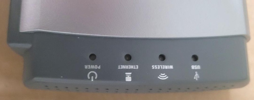 LINKSYS WIRELESS-G PRINTSERVER WPSM54G ROUTER & POWER SUPPLY BUNDLE