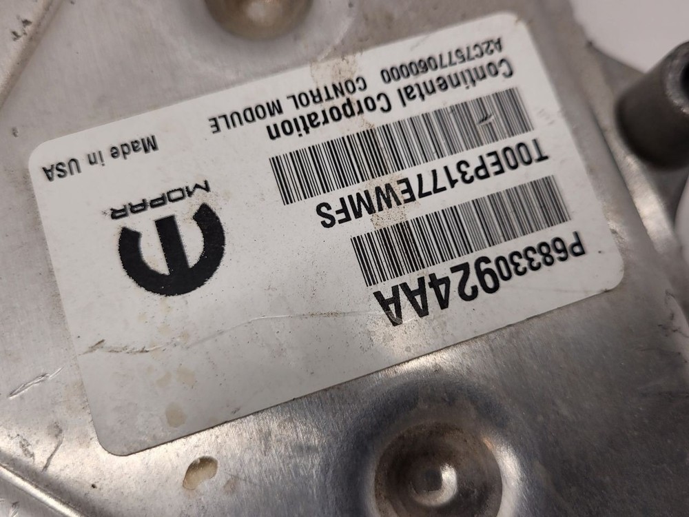 18-19 DODGE DURANGO Engine ECM Electronic Control Module 3.6L 68330924AA