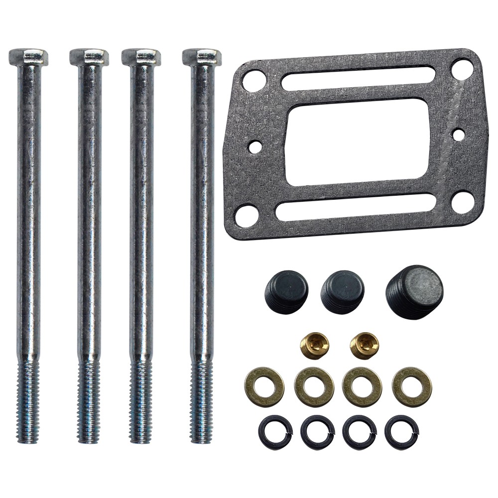 Pair Fit Volvo Penta OMC Exhaust Riser Elbow 4.3L 5.0L 5.7L 5.8L 305 350 v6 v8