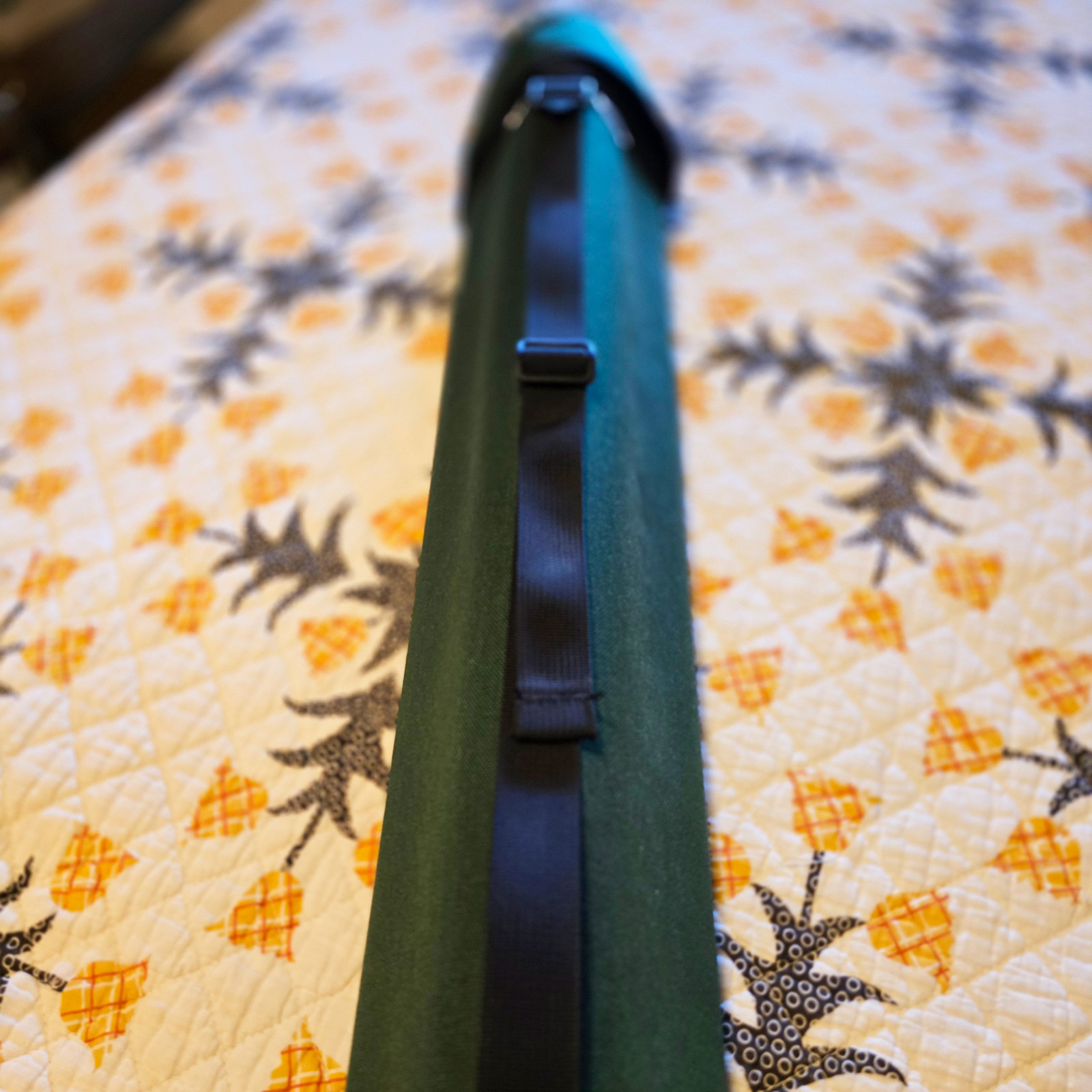 HARDING & SONS 3/Three-Rod Fly Fishing Rod Case Canvas Over Hard PVC NEAR MINT!