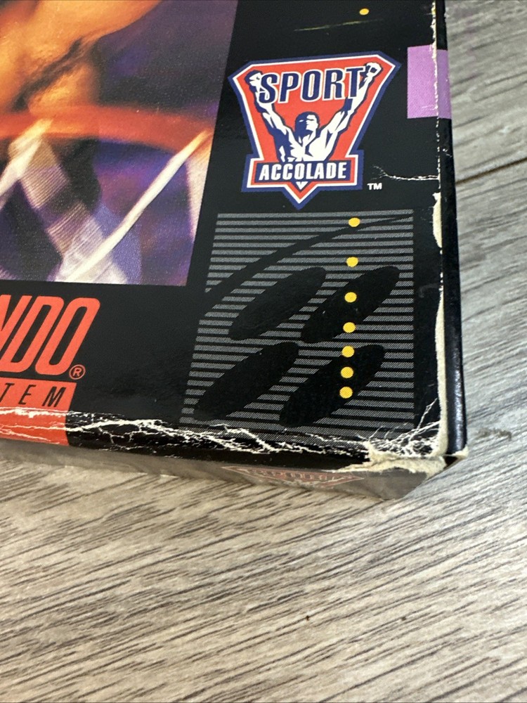 Barkley Shut Up and Jam! (Super Nintendo | SNES) Authentic BOX ONLY