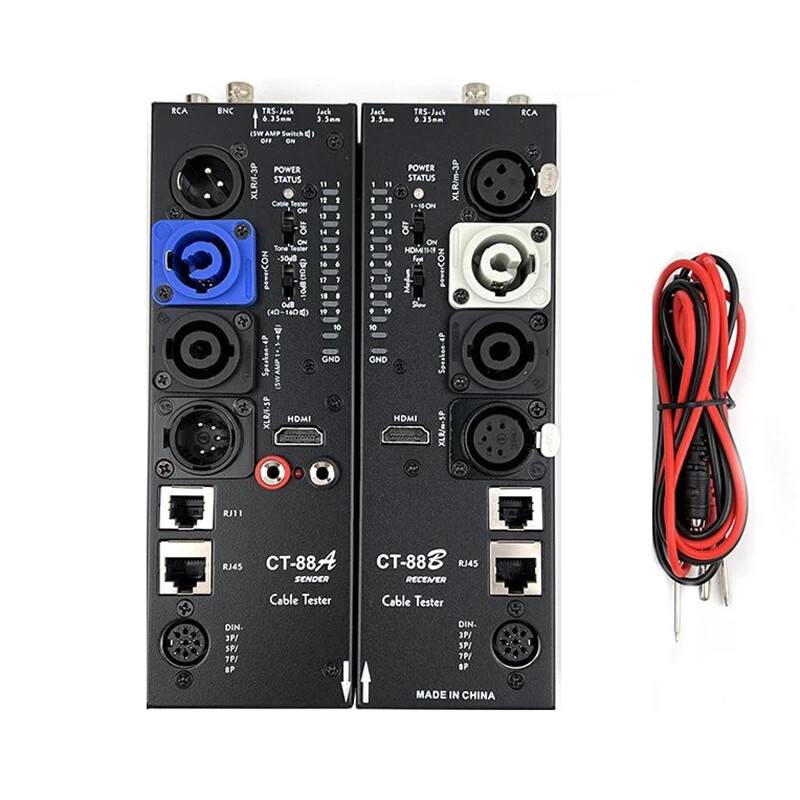 Audio Separate Multi-Function Line Meter Xlr Signal Line Meter Hdm Line Meter