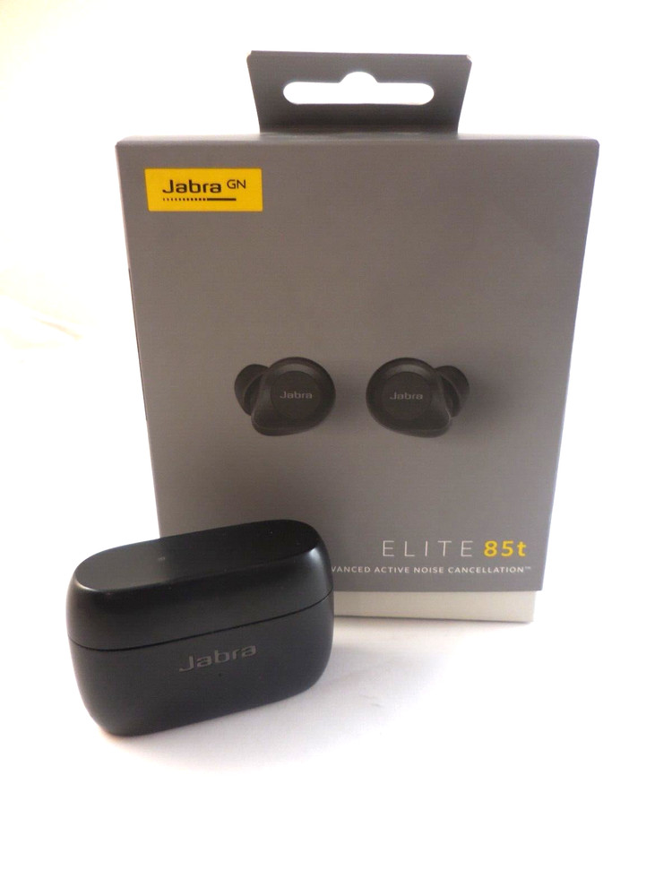 Jabra Elite 85t True Wireless Earbuds Replacement Charging Case - Black