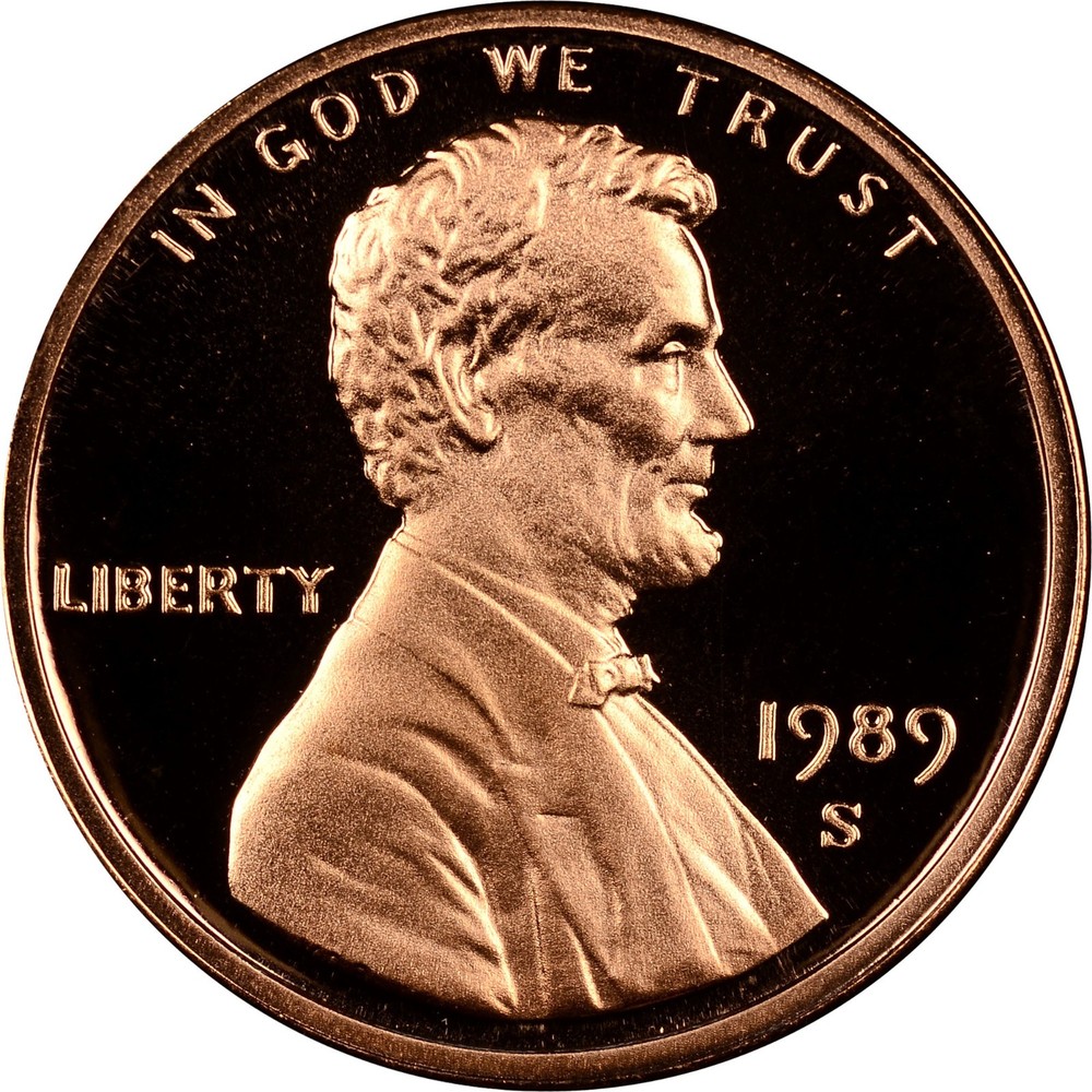 1989-S Proof Lincoln Memorial Cent 1C