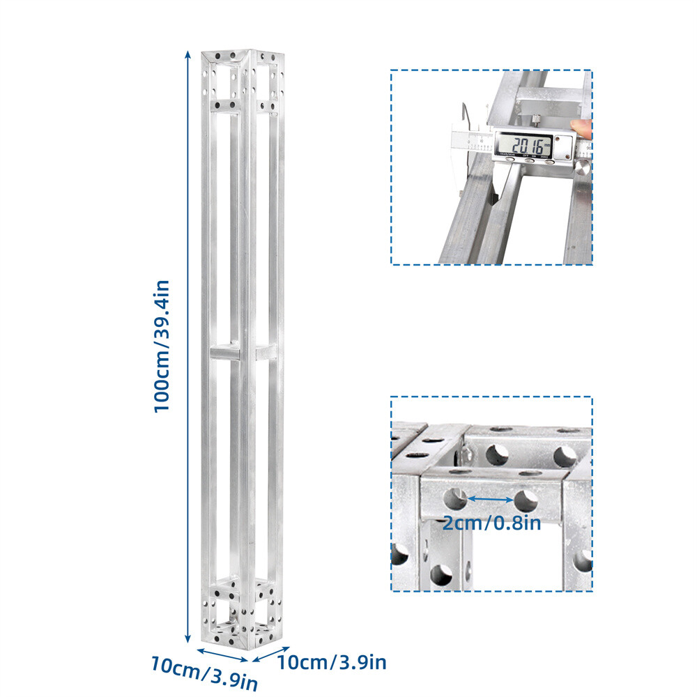 Multiple Square Truss Segment Kit Narrow Dj Lighting Trussing Box Wedding Stage