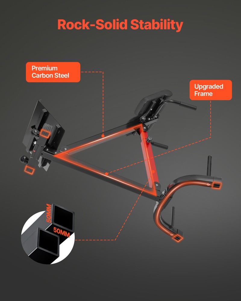 Roman Chair Back Extension Hyperextension Bench Multi-Function Adjustable Gym