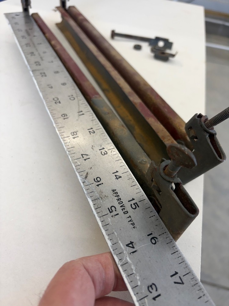 Craftsman Bench Tool Crossbars - Two each at 15 1/2"L