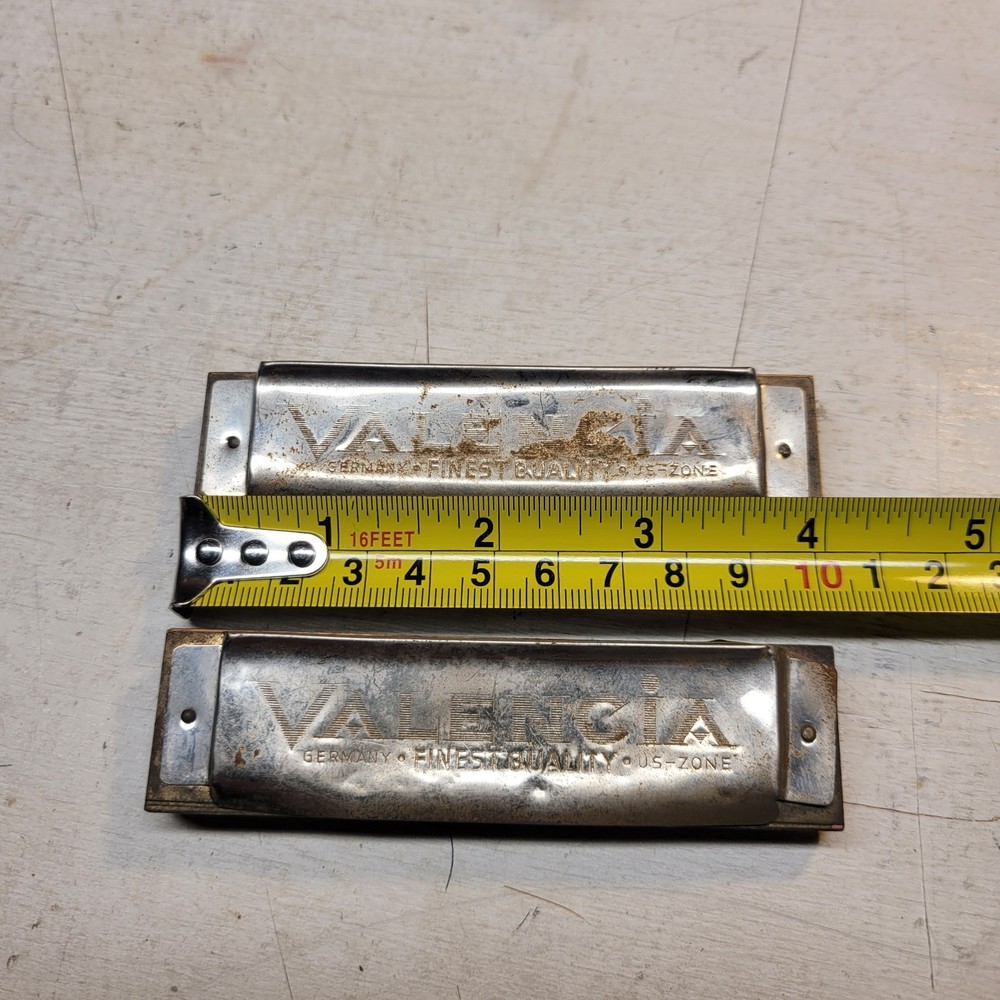 Vintage Valencia Harmonicas A Bit Rough