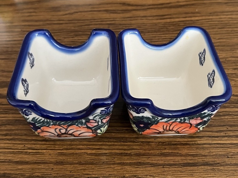 Polish Pottery Unikat Holder Sugar Packet