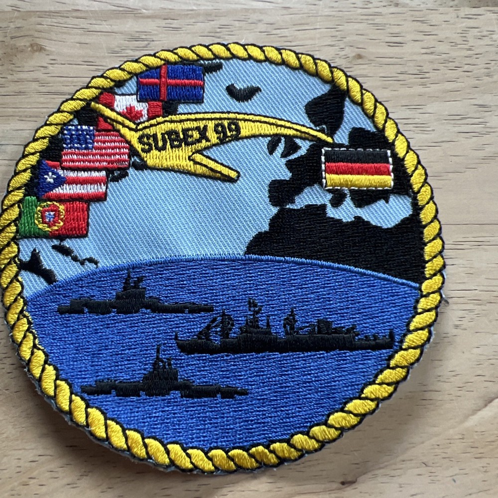 VTG MILITARY USN Subex 99 Patch