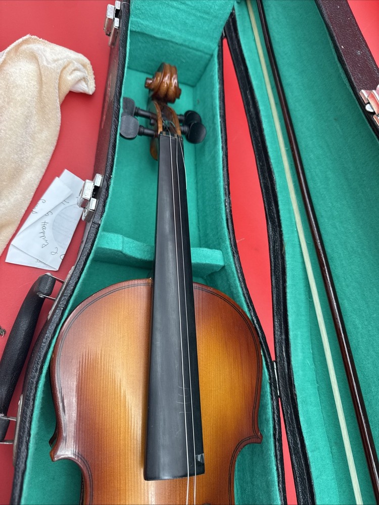 Bestler Violin w/Bow, Case, Extra Strings