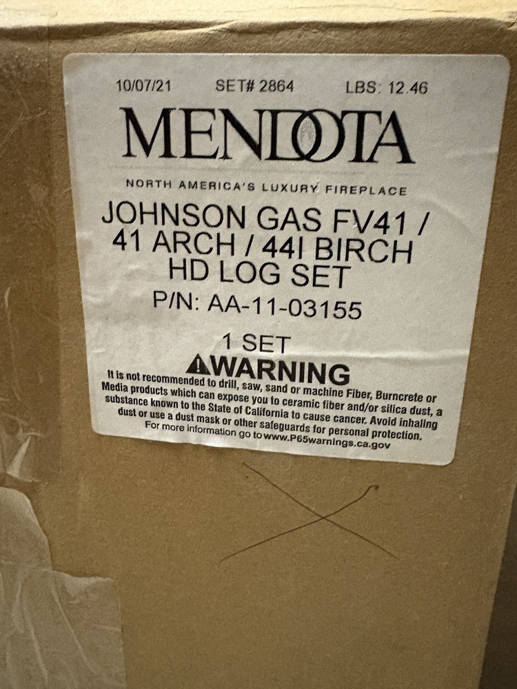 Mendota Birch Log Set AA-11-03155