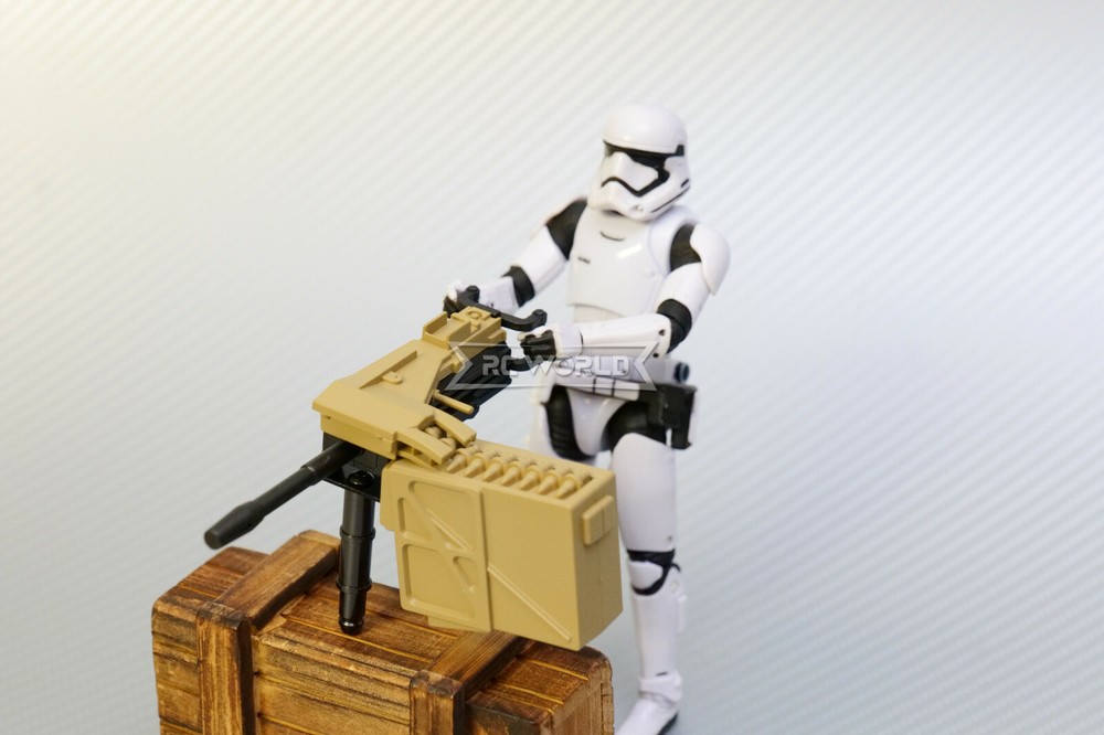 RC 1/10 Scale Accessories TOP Mounted MACHINE GUN Automatic