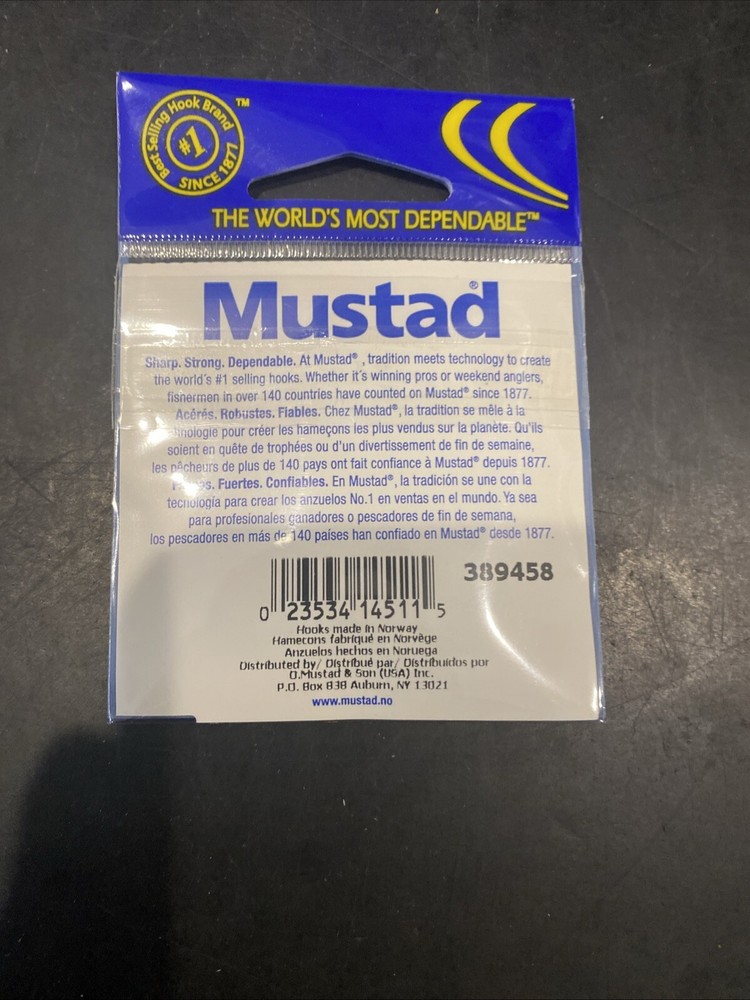Mustad Ref 92671 Size 4 10 Per Pack