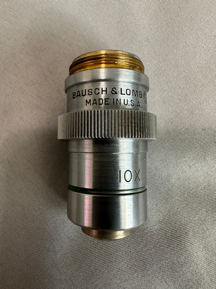 Bausch & Lomb 10X 0.25 NA Microscope Objective