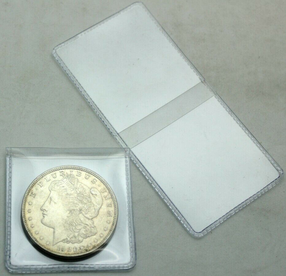 Bulk/1000 Pack 2 Pocket Guardhouse 2x2 Coin Flips - Double Pocket -Unplasticized