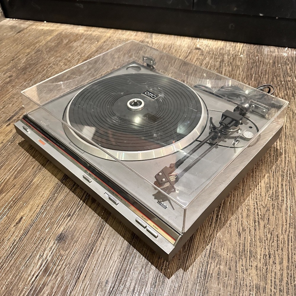 Sanyo OTTO TP-Q7D Direct Drive Automatic Turntable Quartz Tested FullyFunction