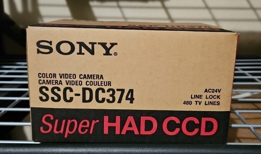 Sony Color Video Camera SSC-DC374