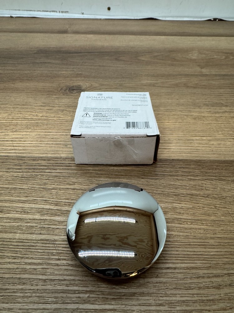 Signature Hardware SH439071CP Drain Cap, Chrome