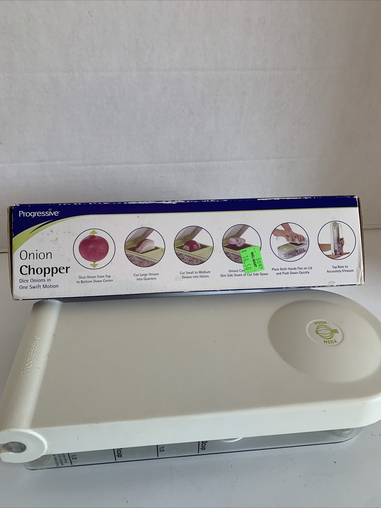 Progressive Onion Chopper Original Box