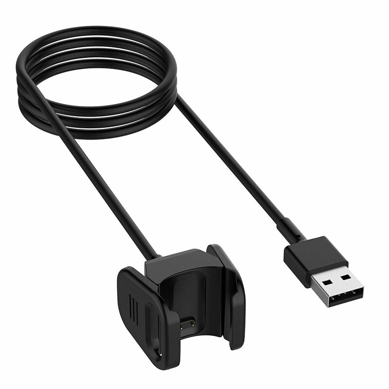 For Fitbit Charge 4 Replacement USB Charger Dock Adapter Cable Wire Cord