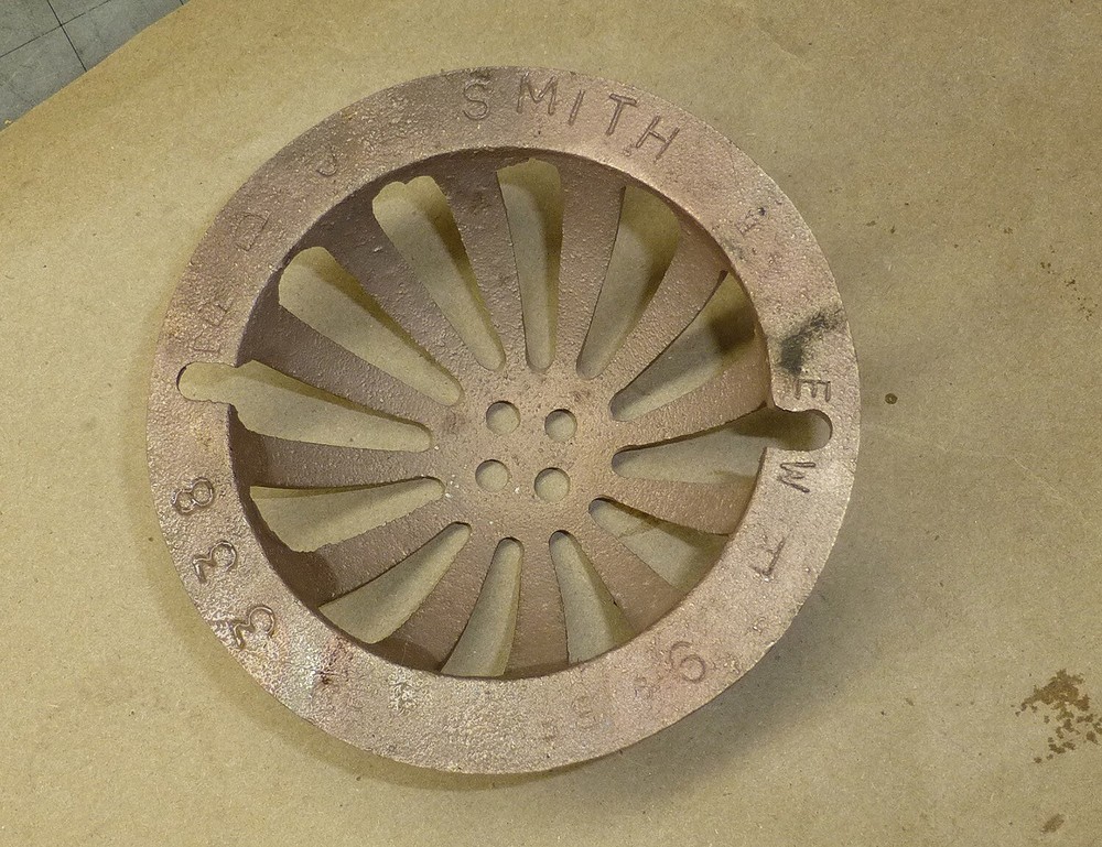 Smith 338 Brass Drain Cover Semi Dome