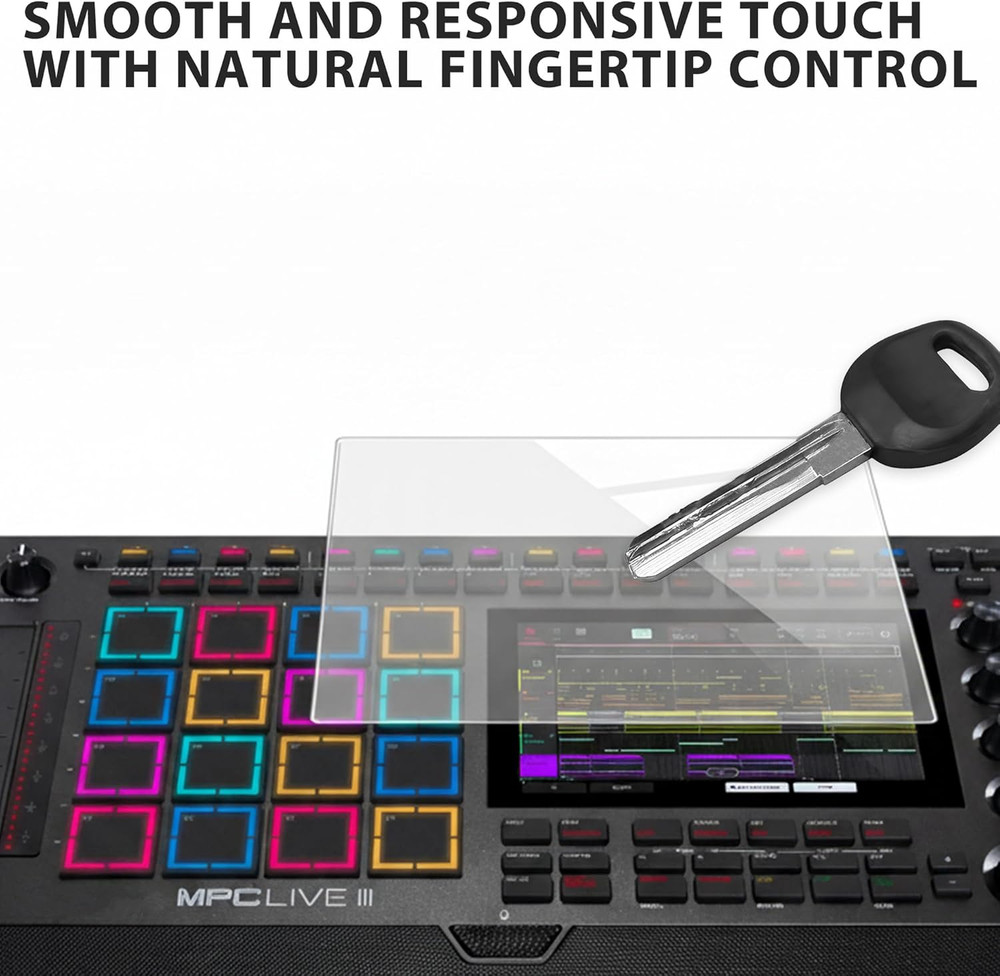 Audio Workstation 7 Inch Touch Screen Protector Compatible with MPC Live 3/MPC L