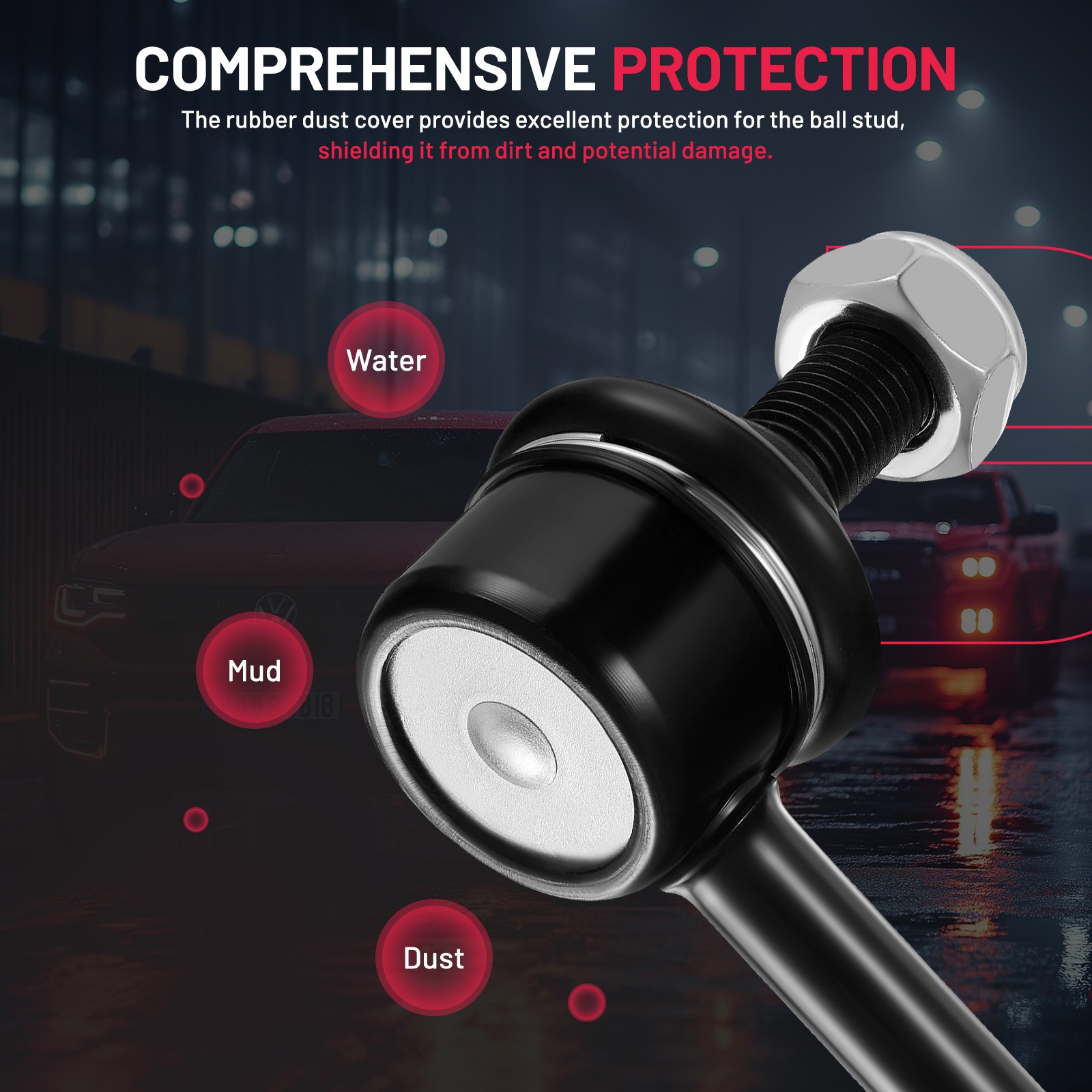 2pcs Front Sway Bar End Link for 2007-2017 Nissan Altima Maxima Murano Rogue