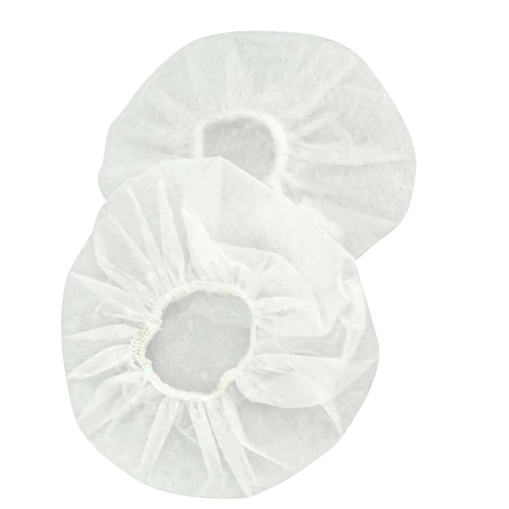 100 Pack Headphone Sanitary Dustproof Covers One-Time Headset Earmuff Shell Caps