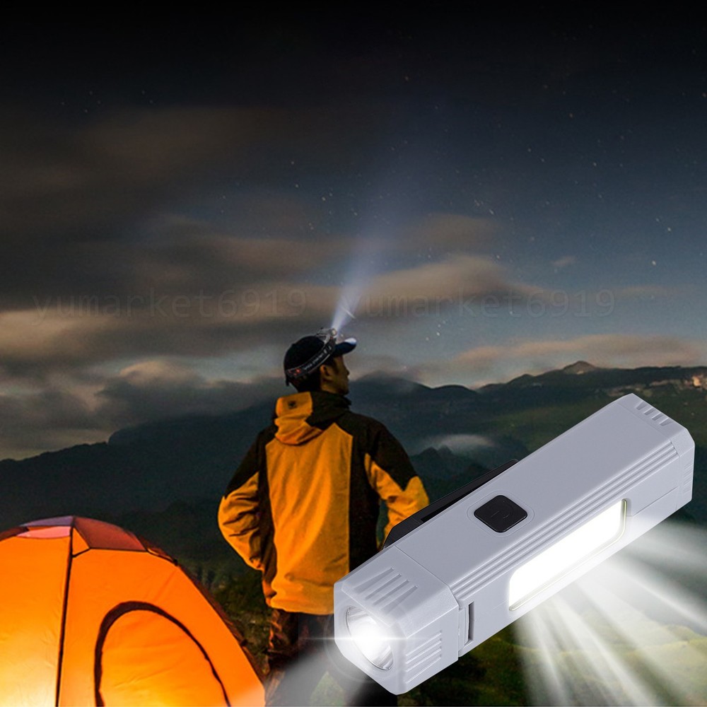 USB Rechargeable Waterproof LED Headlamp Headlight Head Light Flashlight 3 Modes